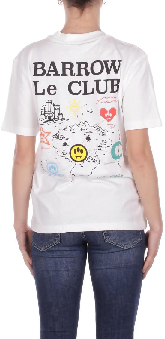 26SS 바로우 반팔 티셔츠 S6BWUATH087412 WHITE - BARROW