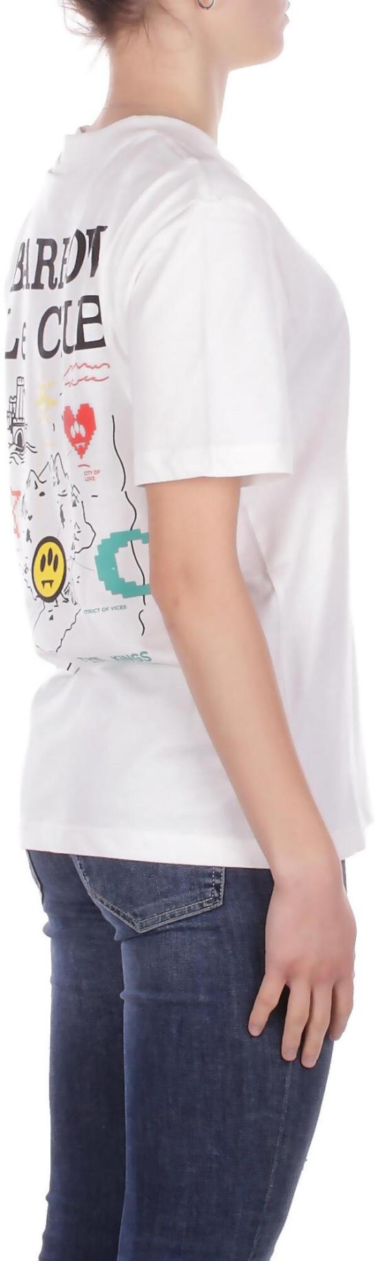 26SS 바로우 반팔 티셔츠 S6BWUATH087412 WHITE - BARROW