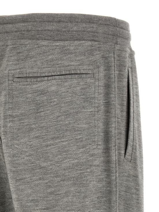 26SS 브루넬로 쿠치넬리 스트레이트 팬츠 MM8353243GC8299 Gray - BRUNELLO CUCINELLI
