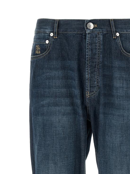 26SS 브루넬로 쿠치넬리 데님 팬츠 ME645O1090C1468 Blue - BRUNELLO CUCINELLI