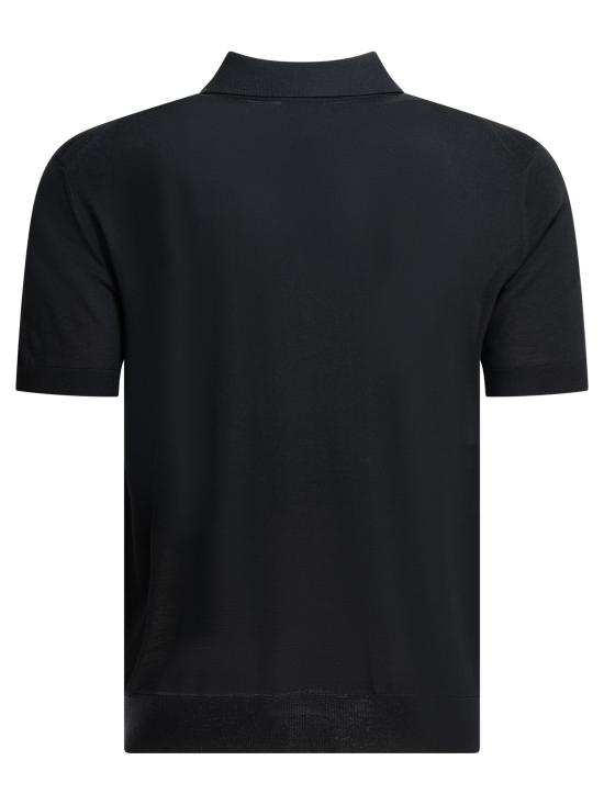 26SS 에르메네질도제냐 폴로 티셔츠 UH15M9A3POLB09 Blue - ERMENEGILDO ZEGNA