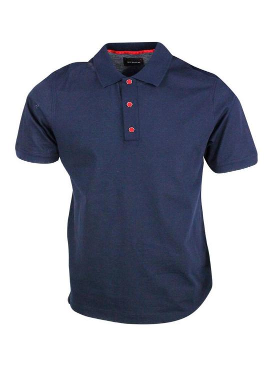 26SS 키톤 폴로 티셔츠 UMK1090K4 Blue