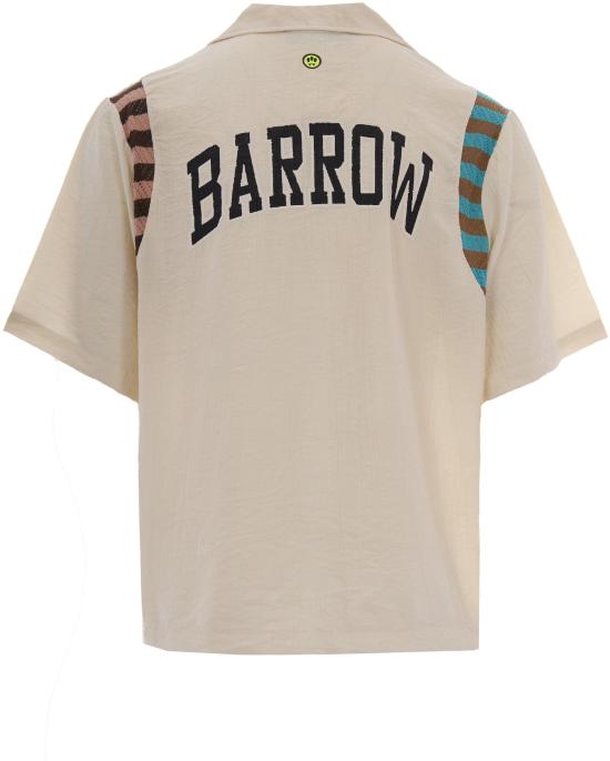 26SS 바로우 반팔 셔츠 S6BWUASI047013 WHITE - BARROW