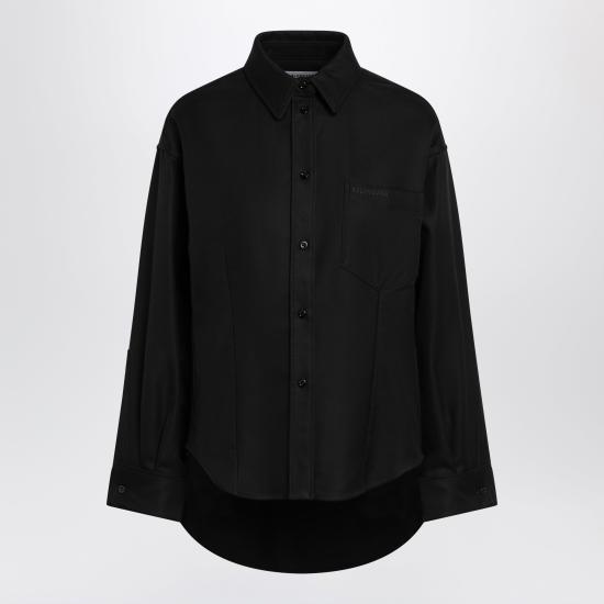 26SS 발렌시아가 셔츠 872318TUP18 Black