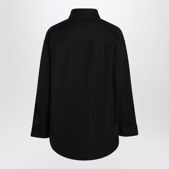 26SS 발렌시아가 셔츠 872318TUP18 Black - BALENCIAGA