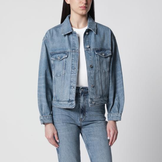 26SS 애니빙 데님 자켓 A 01 12155CO Light blue