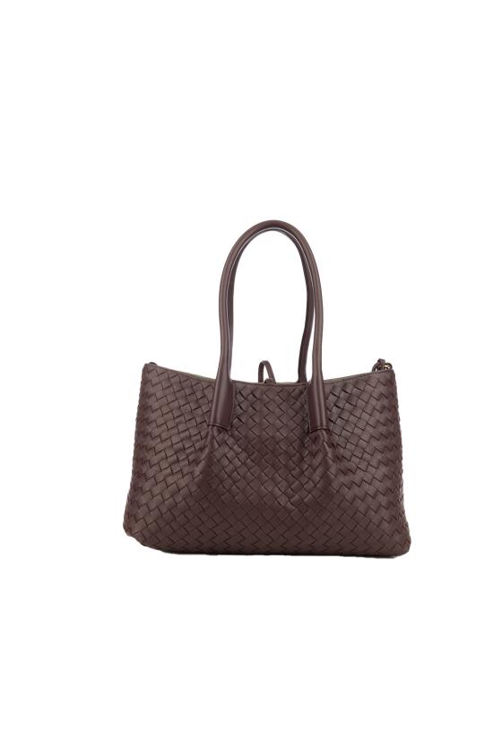 26SS 보테가베네타 피나코테카 숄더백 854371V5AG1 2203 DARK BAROLO - BOTTEGA VENETA