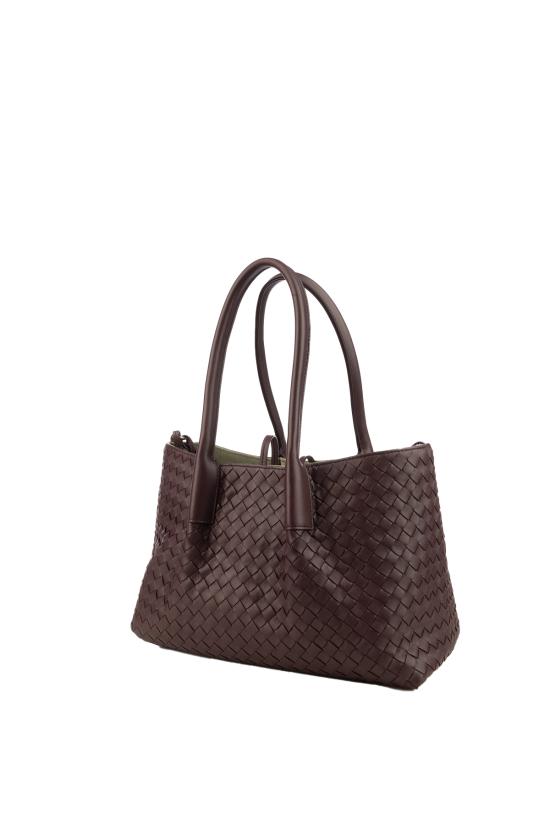26SS 보테가베네타 피나코테카 숄더백 854371V5AG1 2203 DARK BAROLO - BOTTEGA VENETA