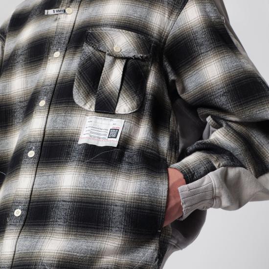 26SS 메종 미하라 야스히로 자켓 A16SH083CO Black - MAISON MIHARA YASUHIRO