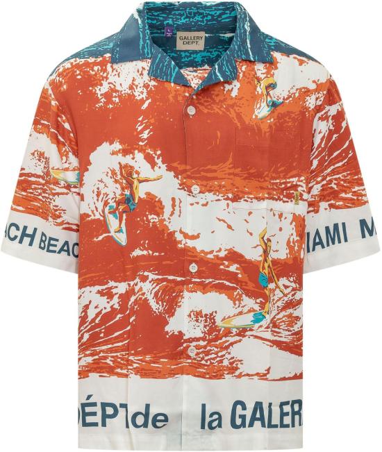 26SS 갤러리 디파트먼트 반팔 셔츠 TOP029REDWHITEBLUE ORANGE