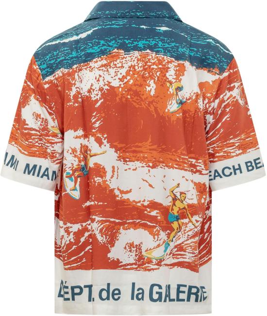 26SS 갤러리 디파트먼트 반팔 셔츠 TOP029REDWHITEBLUE ORANGE - GALLERY DEPT