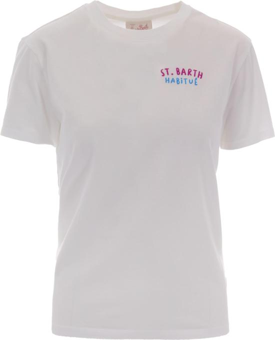 26SS 세인트바쓰 반팔 티셔츠 EMI000100320L WHITE