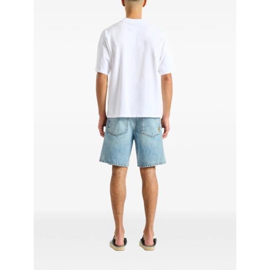 26FW 발망 반팔 티셔츠 HH1EG275 BD65 GAB WHITE - BALMAIN
