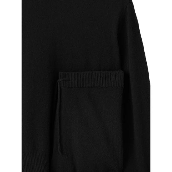 26FW 소프트 고트 긴팔 티셔츠 SF23007 BLACK - SOFT GOAT