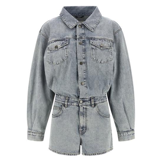 26SS 하이쿠레 데님 원피스 HEW10036 DF144 L0917 BLUE