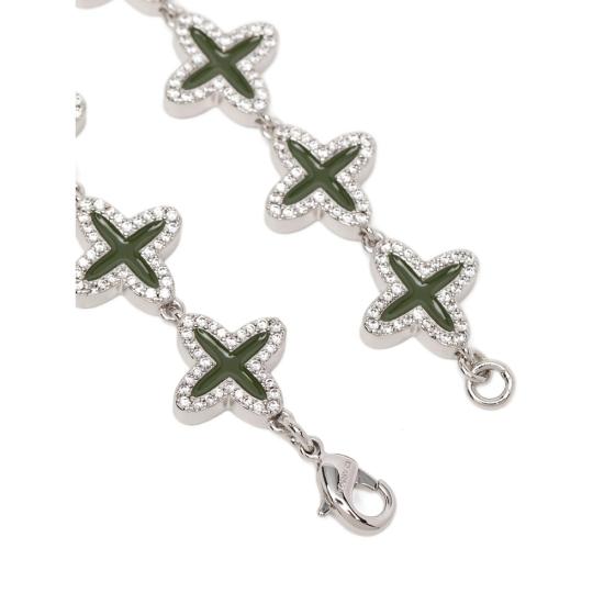 26SS 다카이 네크리스 DICO0062BBDIOL SILVER GREEN - DARKAI