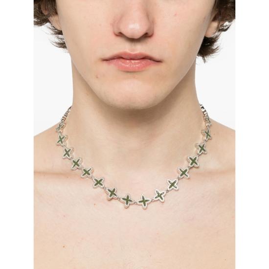 26SS 다카이 네크리스 DICO0062BBDIOL SILVER GREEN - DARKAI