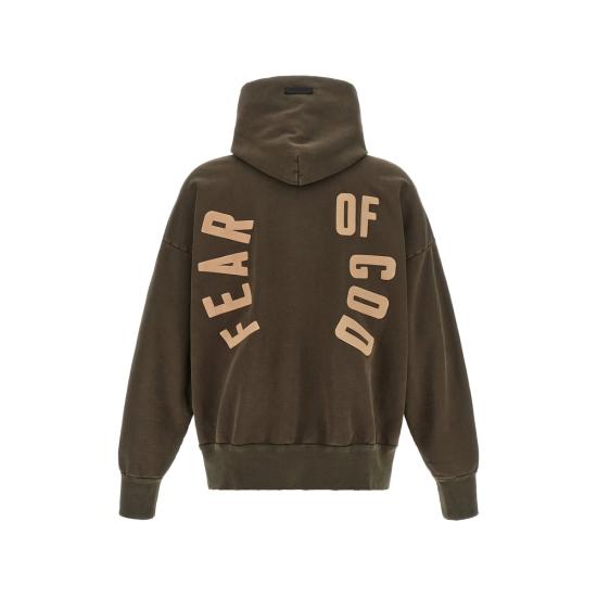 26SS 피어오브갓 후드 티셔츠 FG9M12 9940BHF 298 BROWN - FEAR OF GOD