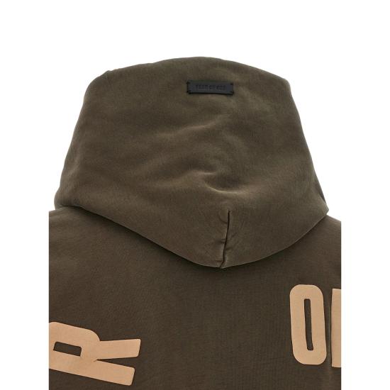 26SS 피어오브갓 후드 티셔츠 FG9M12 9940BHF 298 BROWN - FEAR OF GOD