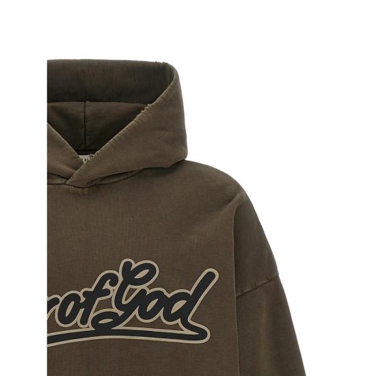 26SS 피어오브갓 후드 티셔츠 FG9M12 9940BHF 298 BROWN - FEAR OF GOD