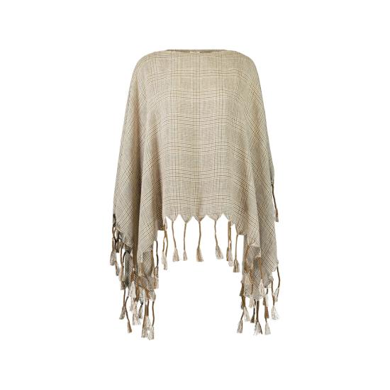 26SS 브루넬로 쿠치넬리 케이프 MSCDVSP05 CRQ58 NEUTRALS BROWN