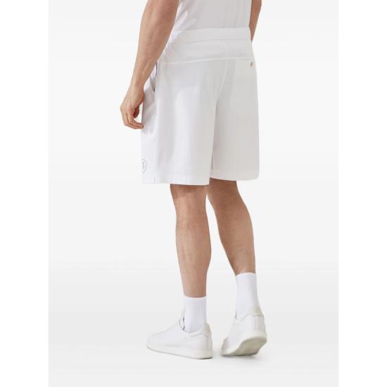 26SS 브루넬로 쿠치넬리 코튼 인터록 버뮤다 팬츠 ML8243390T CTA36 WHITE - BRUNELLO CUCINELLI