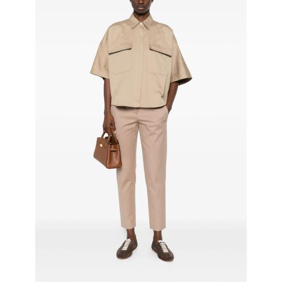 26SS 브루넬로 쿠치넬리 셔츠 ML597EM906 C631 NEUTRALS - BRUNELLO CUCINELLI