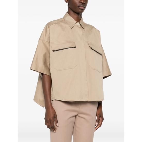 26SS 브루넬로 쿠치넬리 셔츠 ML597EM906 C631 NEUTRALS - BRUNELLO CUCINELLI