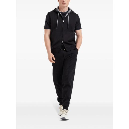 26SS 브루넬로 쿠치넬리 베스트 MM8319079G C101 BLACK - BRUNELLO CUCINELLI