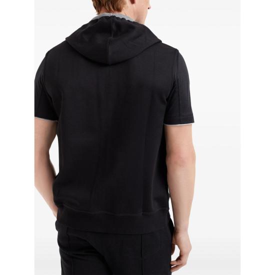 26SS 브루넬로 쿠치넬리 베스트 MM8319079G C101 BLACK - BRUNELLO CUCINELLI