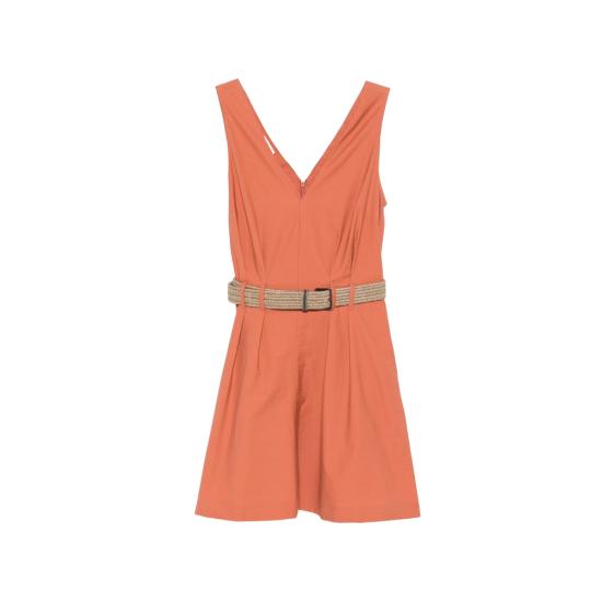 26SS 브루넬로 쿠치넬리 숏 원피스 ML140A5354 C3980 ORANGE