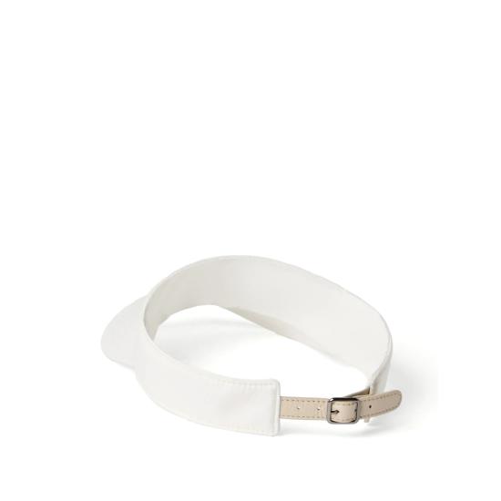 26SS 브루넬로 쿠치넬리 썬캡 MCAP90097 C007 WHITE - BRUNELLO CUCINELLI