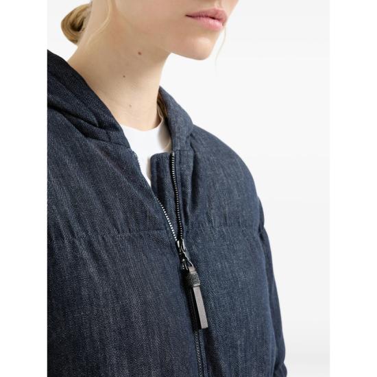 26SS 브루넬로 쿠치넬리 패딩 MB1257606 C001 BLUE - BRUNELLO CUCINELLI