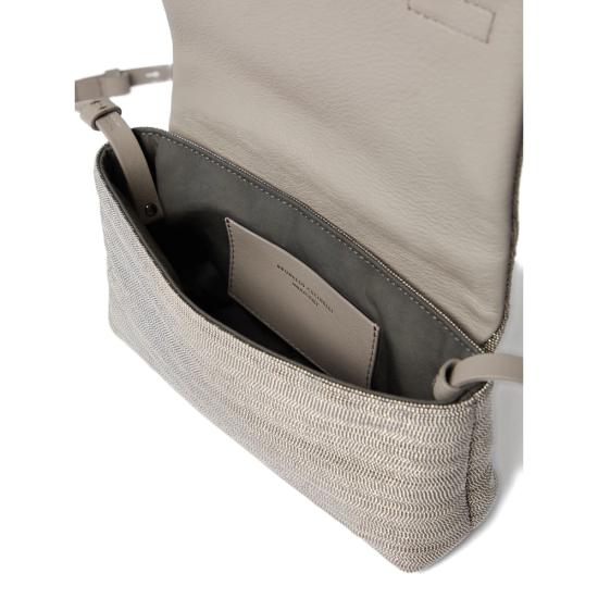 26SS 브루넬로 쿠치넬리 크로스백 MBNON2611 C736 NEUTRALS - BRUNELLO CUCINELLI