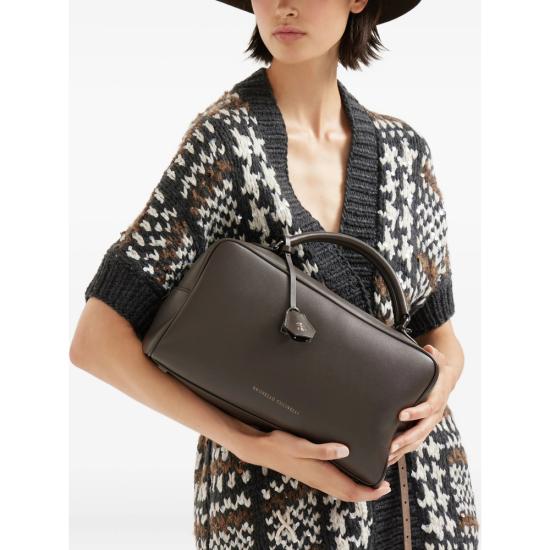 26SS 브루넬로 쿠치넬리 토트백 MBGED2632 C8279 BROWN - BRUNELLO CUCINELLI