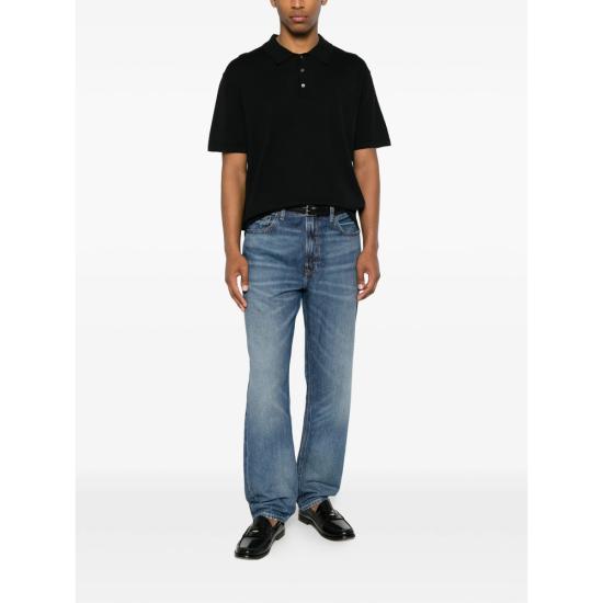 26FW 캘빈클라인 폴로 티셔츠 LV04LC326GUB1 BLACK - CALVIN KLEIN