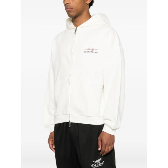 26FW 콜 북스톤 후드 티셔츠 SPZH290 101 WHITE - COLE BUXTON