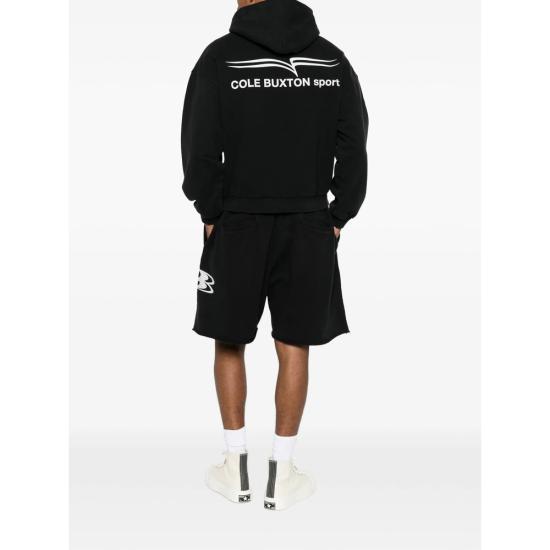 26FW 콜 북스톤 후드 티셔츠 SPZH290 1 BLACK - COLE BUXTON