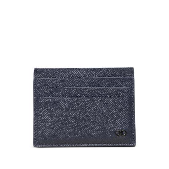 26FW 살바토레 페라가모 간치니 카드지갑 661478 0791945 NAVY BLUE