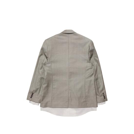 26FW 아크네 스튜디오 수트 자켓 AH0346 WARGR GREY WHITE - ACNE STUDIOS