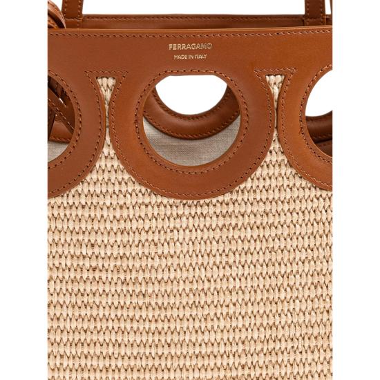 26FW 살바토레 페라가모 숄더백 21A206 0783832 NATUR BROWN - SALVATORE FERRAGAMO