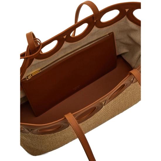 26FW 살바토레 페라가모 토트백 21A108 0783826 NATUR NEUTRALS BROWN - SALVATORE FERRAGAMO