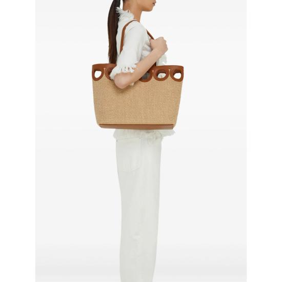 26FW 살바토레 페라가모 토트백 21A108 0783826 NATUR NEUTRALS BROWN - SALVATORE FERRAGAMO