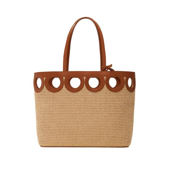 26FW 살바토레 페라가모 토트백 21A108 0783826 NATUR NEUTRALS BROWN - SALVATORE FERRAGAMO