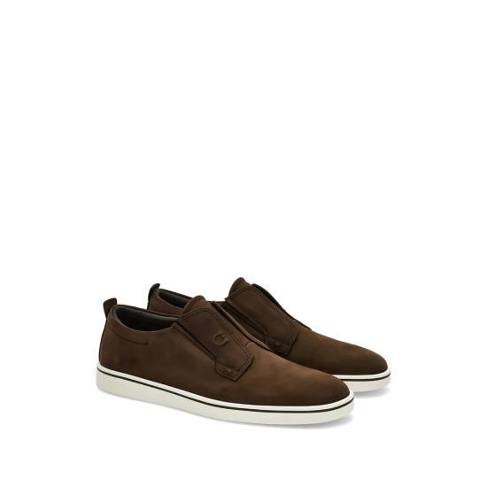 26FW 살바토레 페라가모 스니커즈 02A000 0793218 M LIBAR BROWN - SALVATORE FERRAGAMO