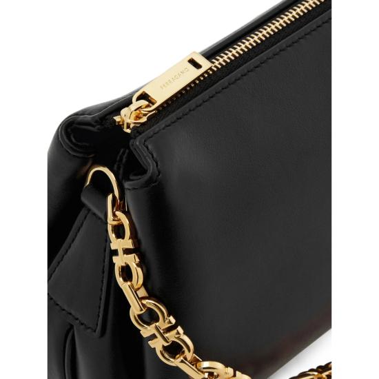 26FW 살바토레 페라가모 크로스백 221076 0790049 NERO BLACK - SALVATORE FERRAGAMO
