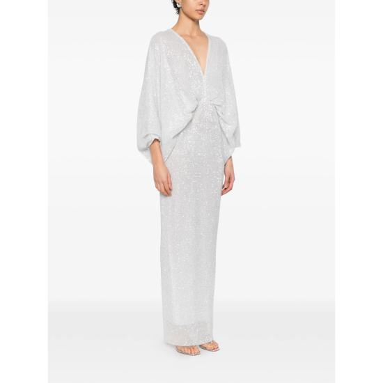 26FW 리디 롱 원피스 PARADISO GOWN SPARK WHITE - L'IDEE
