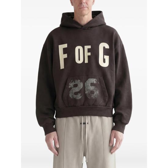 26SS 피어오브갓 후드 티셔츠 FG9M12 9938BHF 204 BROWN