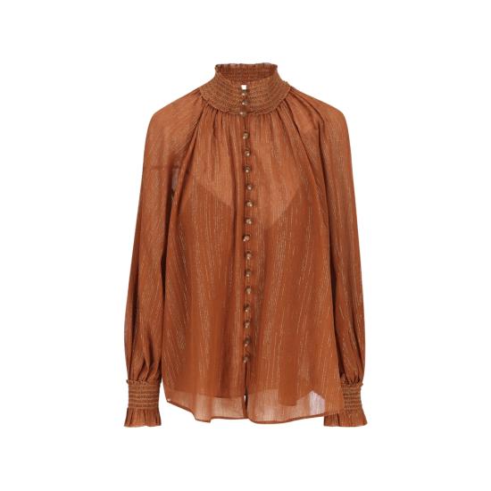 26FW 짐머만 블라우스 9005TSS261 TAN BROWN