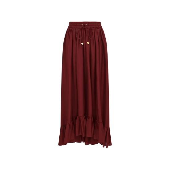 26FW 짐머만 롱 스커트 8440SSS261 MERLO RED